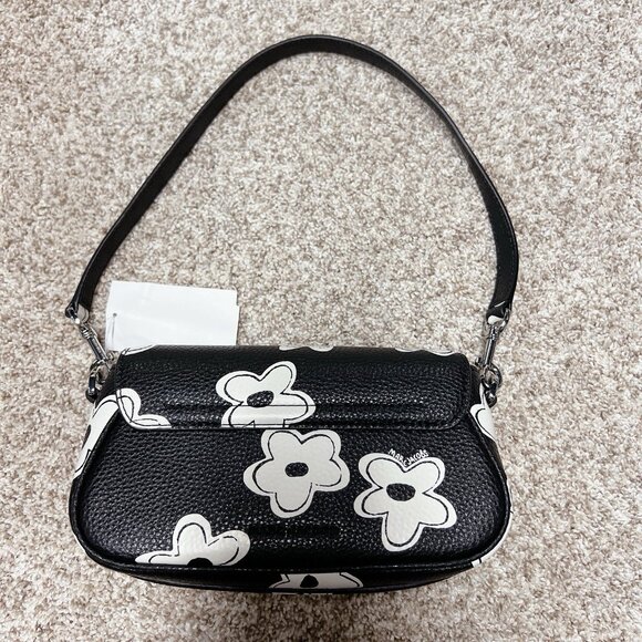Marc Jacobs DAISYCLOVER The Clover Floral Leather Clutch Shoulder Crossbody- NEW - Picture 7 of 12